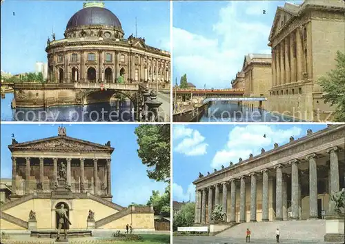 Berlin Bode Museum Pergamon Museum National Galerie Altes Museum Kat. Berlin