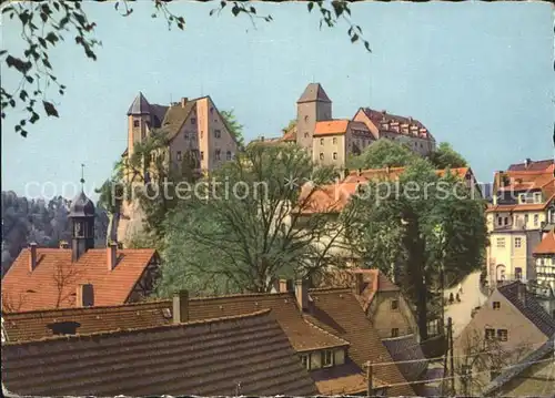 Hohnstein Saechsische Schweiz Schloss Kat. Hohnstein