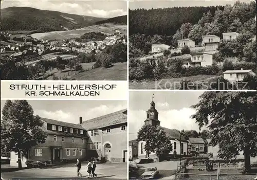Struth Helmershof Total und Teilansichten Kirche Kat. Floh Seligenthal
