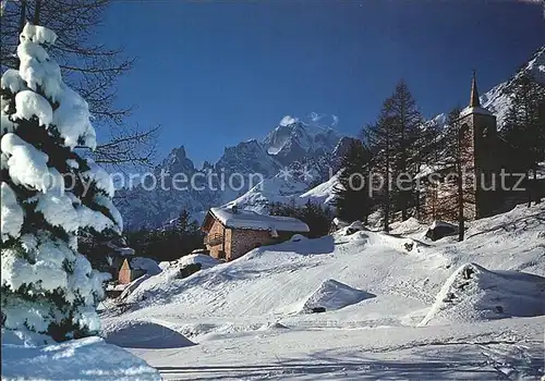 Aosta Chiesetta di Planpincieux Kat. Aosta