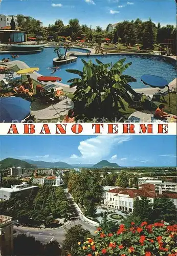Abano Terme Thermalschwimmbad Kat. Abano Terme