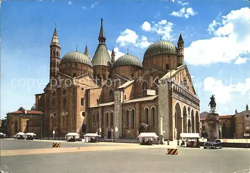 Padova Die Basilika des Heiligen Antonius Nordseite Kat. Padova