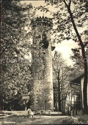 Ilmenau Thueringen Turm Kickelhahn Kat. Ilmenau