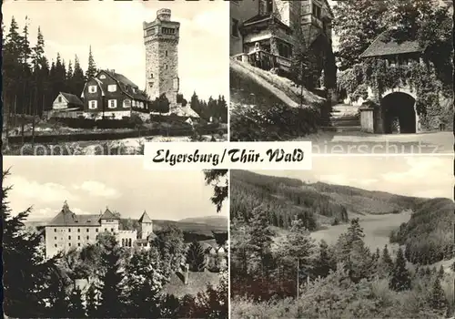 Elgersburg Turm  Kat. Elgersburg