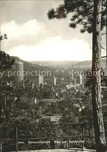 Jena Blick vom Landgrafen Kat. Jena