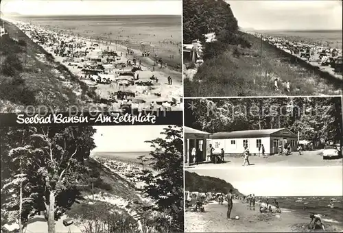 Bansin Ostseebad Zeltplatz Strand Kat. Heringsdorf