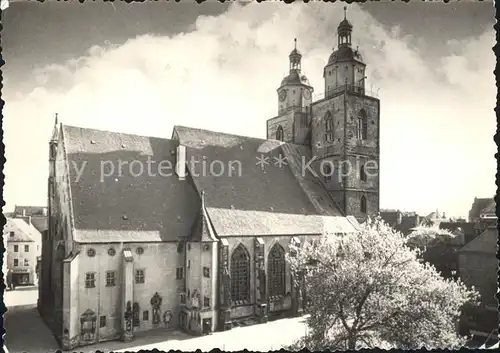 Wittenberg Lutherstadt Stadtkirche Kat. Wittenberg