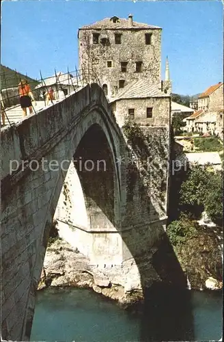 Mostar Moctap Alte Bruecke  Kat. Mostar