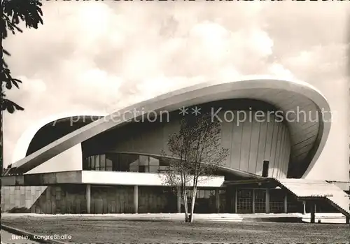 Berlin Kongresshalle Tiergarten  Kat. Berlin