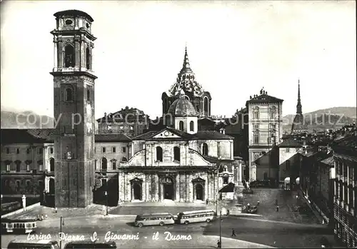 Torino St. Johann Platz Dom  Kat. Torino