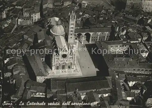 Siena Fliegeraufnahme Cathedral  Kat. Siena