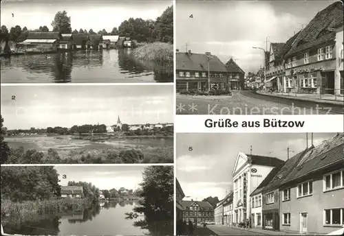 Buetzow Warnow Wilhelm Pieck Strasse Liselotte Hermann Strasse  Kat. Buetzow