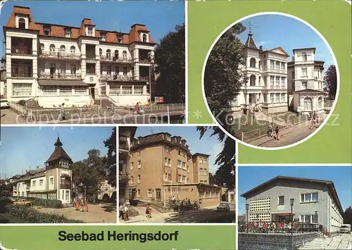 Heringsdorf Ostseebad Usedom FDGB Erholungsheim Frieden Gerhard Opitz  Kat. Heringsdorf