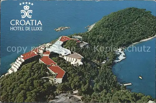 Dubrovnik Ragusa Fliegeraufnahme Crotatia Helt De Luxe Kat. Dubrovnik