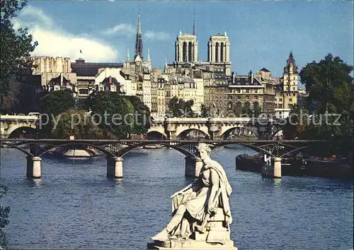 Paris Ille de la Cite et Notre Dame Kat. Paris