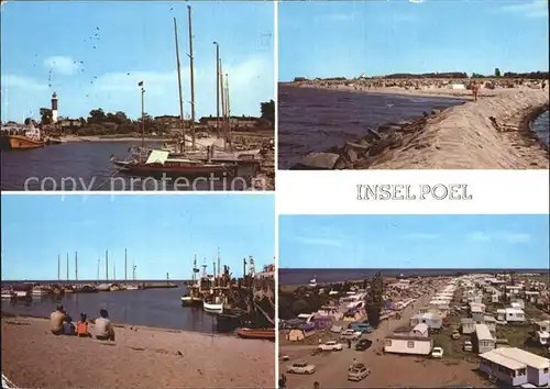 Insel Poel Timmendorf Camping Mole Hafen Kat. Insel Poel