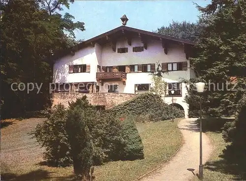 Bad Liebenstein Klubhaus Dr. Salvador Allende Kat. Bad Liebenstein