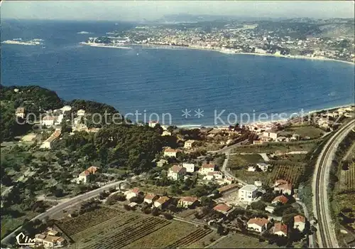 Sanary sur Mer Fliegeraufnahme Kat. Sanary sur Mer