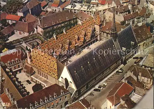 Beaune Cote d Or Burgund Fliegeraufnahme Hotel Dieu Kat. Beaune