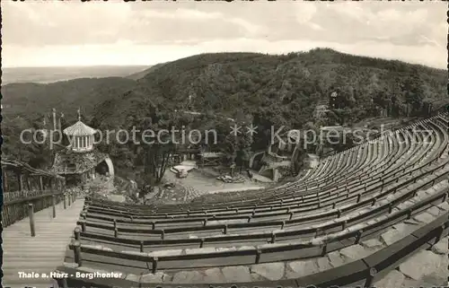 Thale Harz Bergtheater Freilichtbuehne Kat. Thale