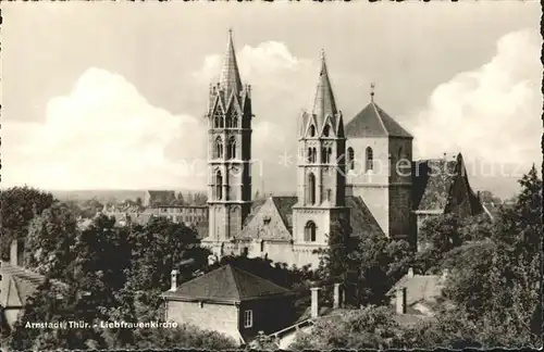 Arnstadt Ilm Liebfrauenkirche Kat. Arnstadt