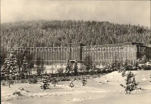 Erlabrunn Erzgebirge Bergarbeiter Krankenhaus Dr Georg Benjamin Kat. Breitenbrunn Erzgebirge