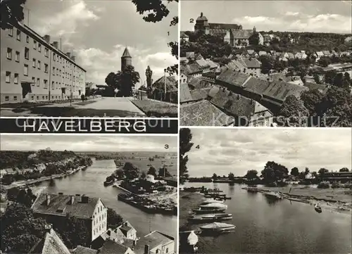 Havelberg Lindenstrasse Dom Havel Stadtgraben Kat. Havelberg