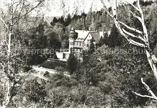 Bad Frankenhausen SV Sanatorium Haus Hoheneck Kat. Bad Frankenhausen