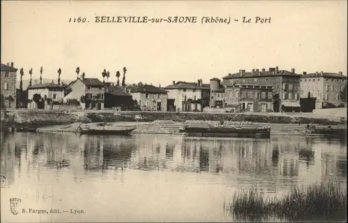 Belleville-sur-Saone Port * / Belleville /Arrond. de Villefranche-sur-Saone