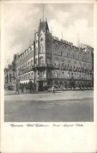 Hannover Hotel Mussmann Ernst August Platz Kat. Hannover