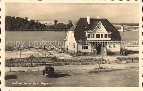 Crimmitschau Seehaus an der Kobertalsperre Kat. Crimmitschau
