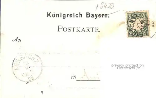 Kelheim Befreiungshalle Koenigreich Bayern Kat. Kelheim Donau