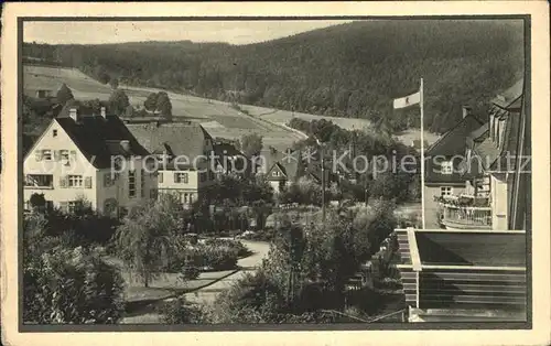 Oberschlema Erzgebirge Ortspartie Radiumbad Kat. Bad Schlema