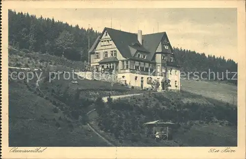 Oberwiesenthal Erzgebirge 1858er Heim Kat. Oberwiesenthal