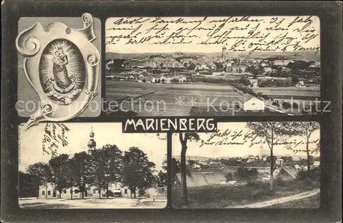 Marienberg Erzgebirge Teilansichten Kat. Marienberg