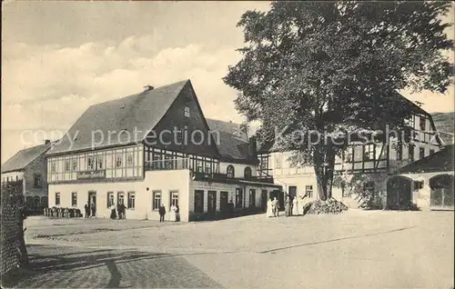 Neudorf Erzgebirge Gasthof zum Kaiserhof Bahnpost Kat. Oberwiesenthal