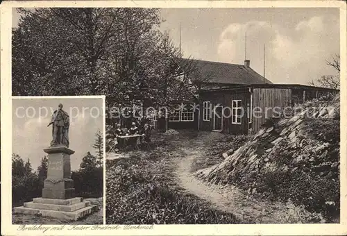 Hainewalde Breitenberg mit Kaiser Friedrich Denkmal Kat. Hainewalde