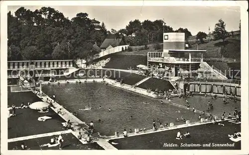 Heiden AR Schwimm  und Sonnenbad Kat. Heiden