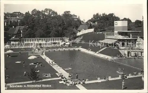 Heiden AR Schwimm  und Sonnenbad Kat. Heiden