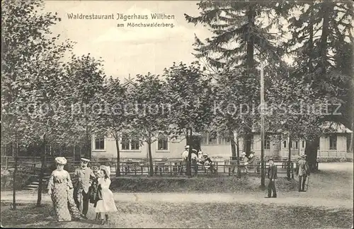 Wilthen Waldrestaurant Jaegerhaus Kat. Wilthen