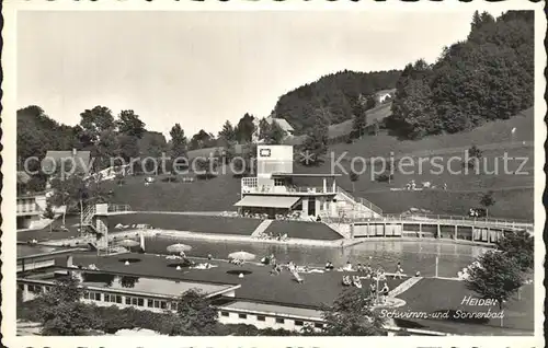 Heiden AR Schwimm  und Sonnenbad Kat. Heiden