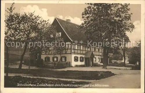 Schellerhau Landheim des Franciscaneums zu Meissen Kat. Altenberg