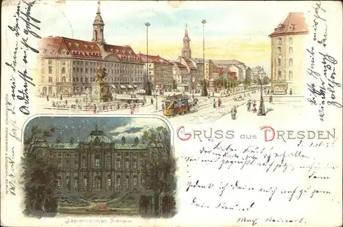 Dresden Japanisches Palais  Kat. Dresden Elbe