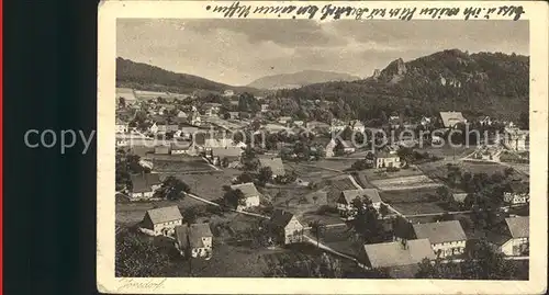 Jonsdorf Fliegeraufnahme Kat. Kurort Jonsdorf