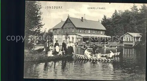 Jonsdorf Gasthaus Gondelfahrt Kat. Kurort Jonsdorf