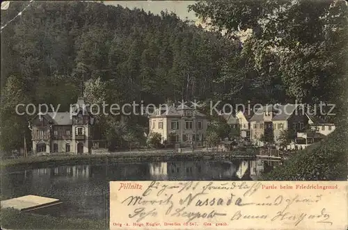 Pillnitz Friedrichsgrund Kat. Dresden