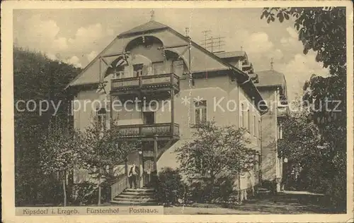Kipsdorf Fuerstenhof Posthaus Kat. Altenberg