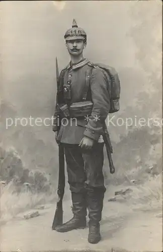 Mannheim Heidelberg Infanterie Regiment 100 WK 1 Portrait / Mannheim /Mannheim Stadtkreis