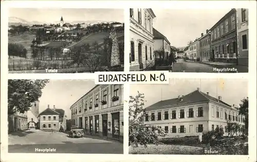 Euratsfeld Total Hauptstr Hauptplatz Schule / Euratsfeld /Mostviertel-Eisenwurzen