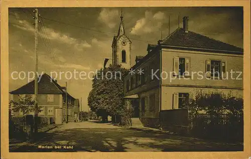 Marlen Dorfpartie Kirche / Kehl /Ortenaukreis LKR